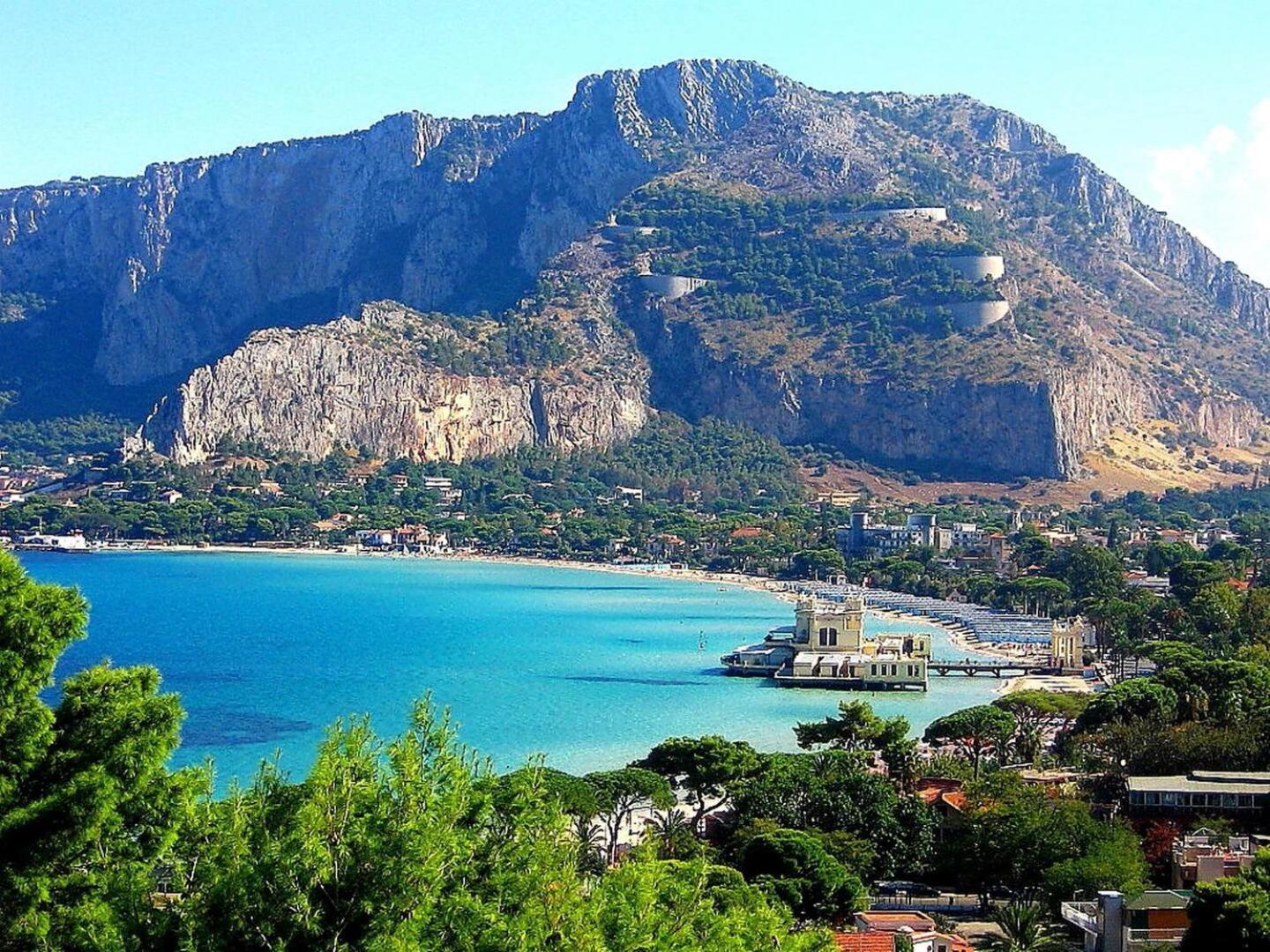 Ferienwohnung - Palermo - Sferracavallo Sul Mare Exterior foto